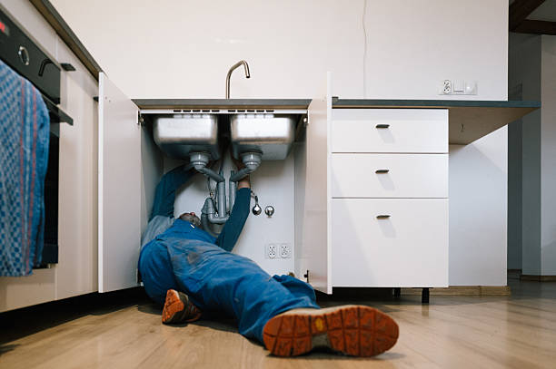Professional Leak Detection technician working in Ladysmith, VA